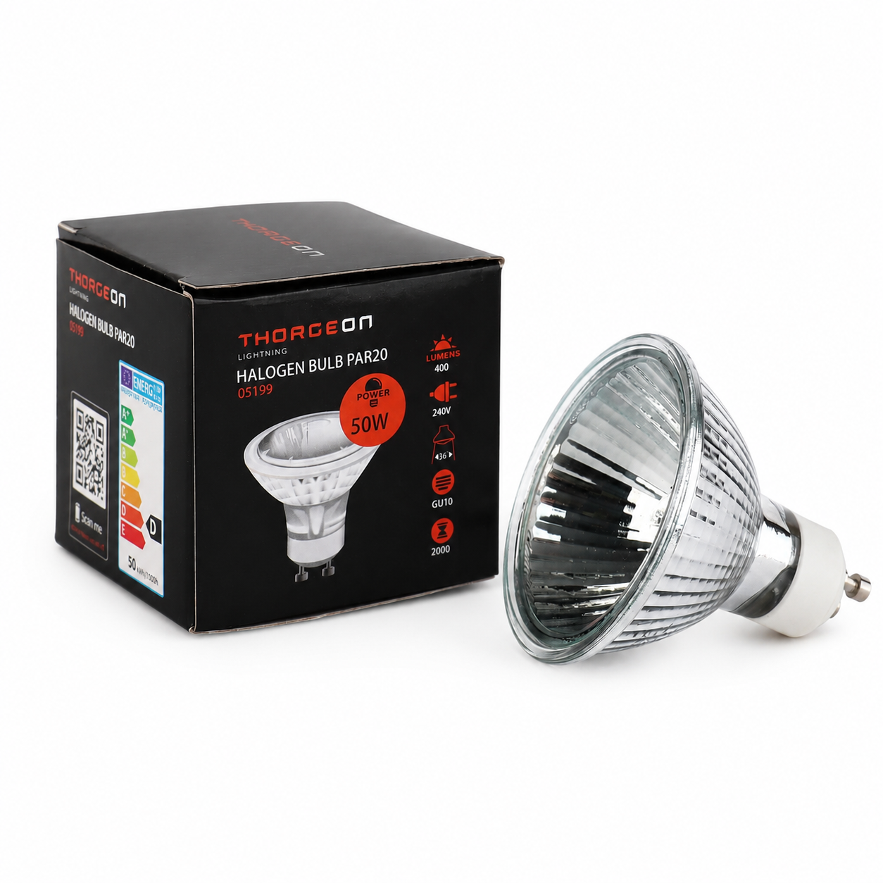 THORGEON 05199 PAR20 GU10 50W met verpakking